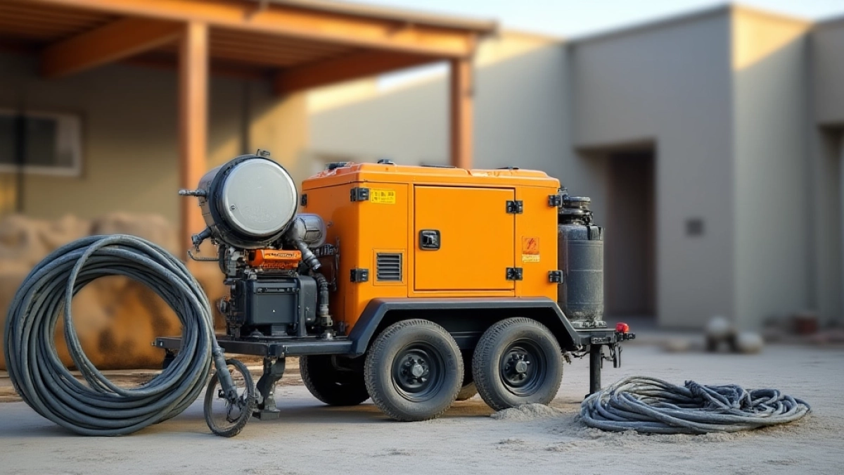 Jaki agregat prądotwórczy do agregatu tynkarskiego