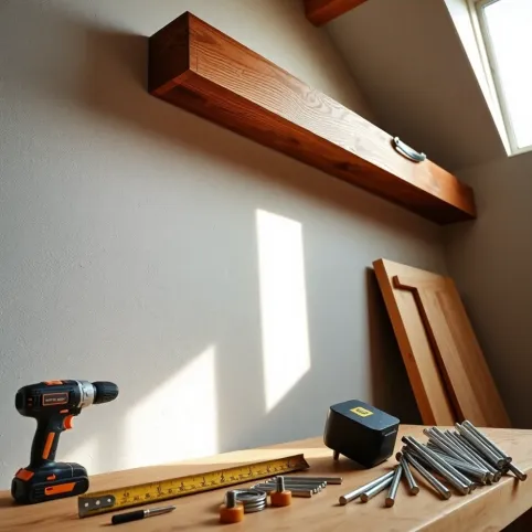 Jak Przymocować Drewnianą Belkę Do Ściany