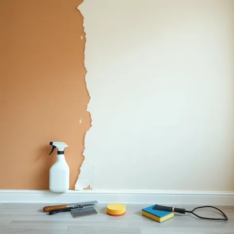 Jak usunąć tapetę ze ściany gipsowej