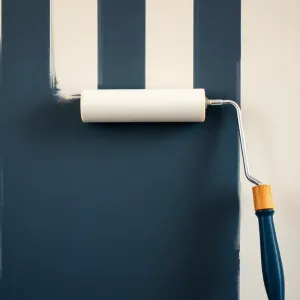 Jak zamalować ciemne pasy na ścianie