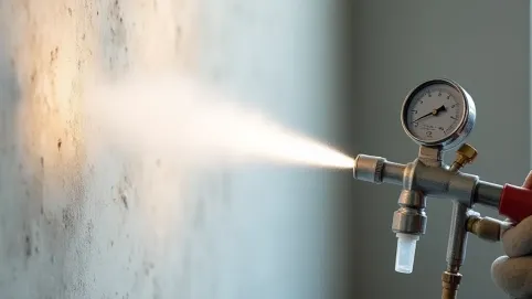 Jakie ciśnienie do tynku natryskowego