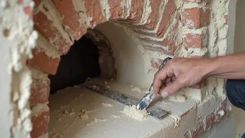 Tynkowanie komina wewnątrz domu